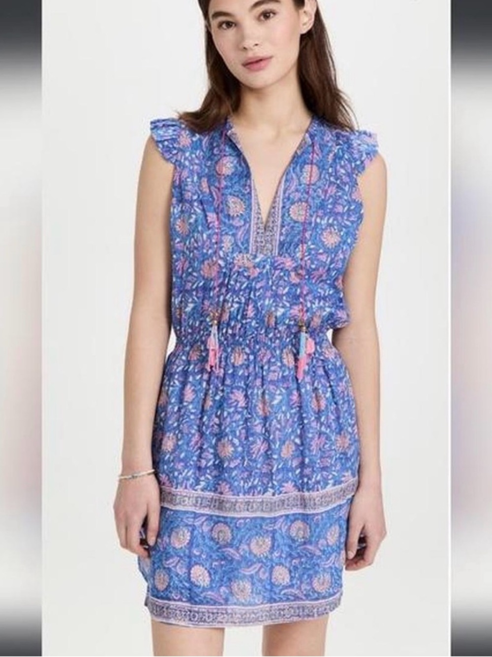 Bell Printed Mini Dress